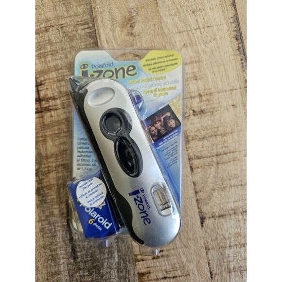 Polaroid Other - Polaroid i-Zone Instant Pocket Camera Silver Edition Vintage New